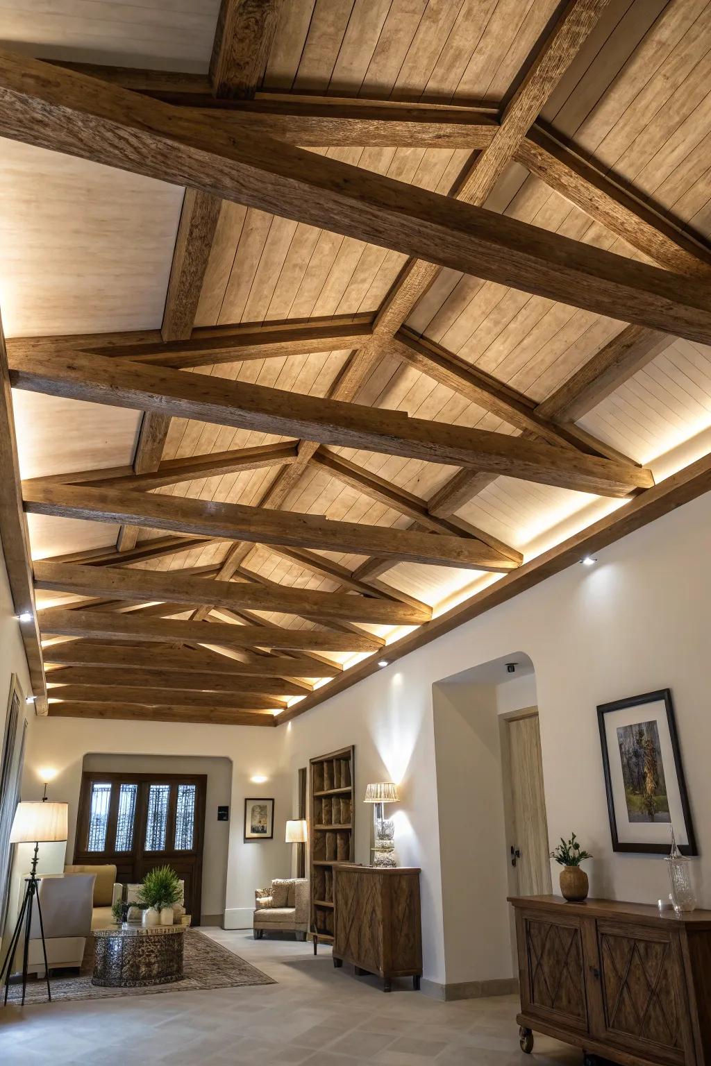 Tiered support blueprints contribute profundity and evolve into a room's centerpiece.