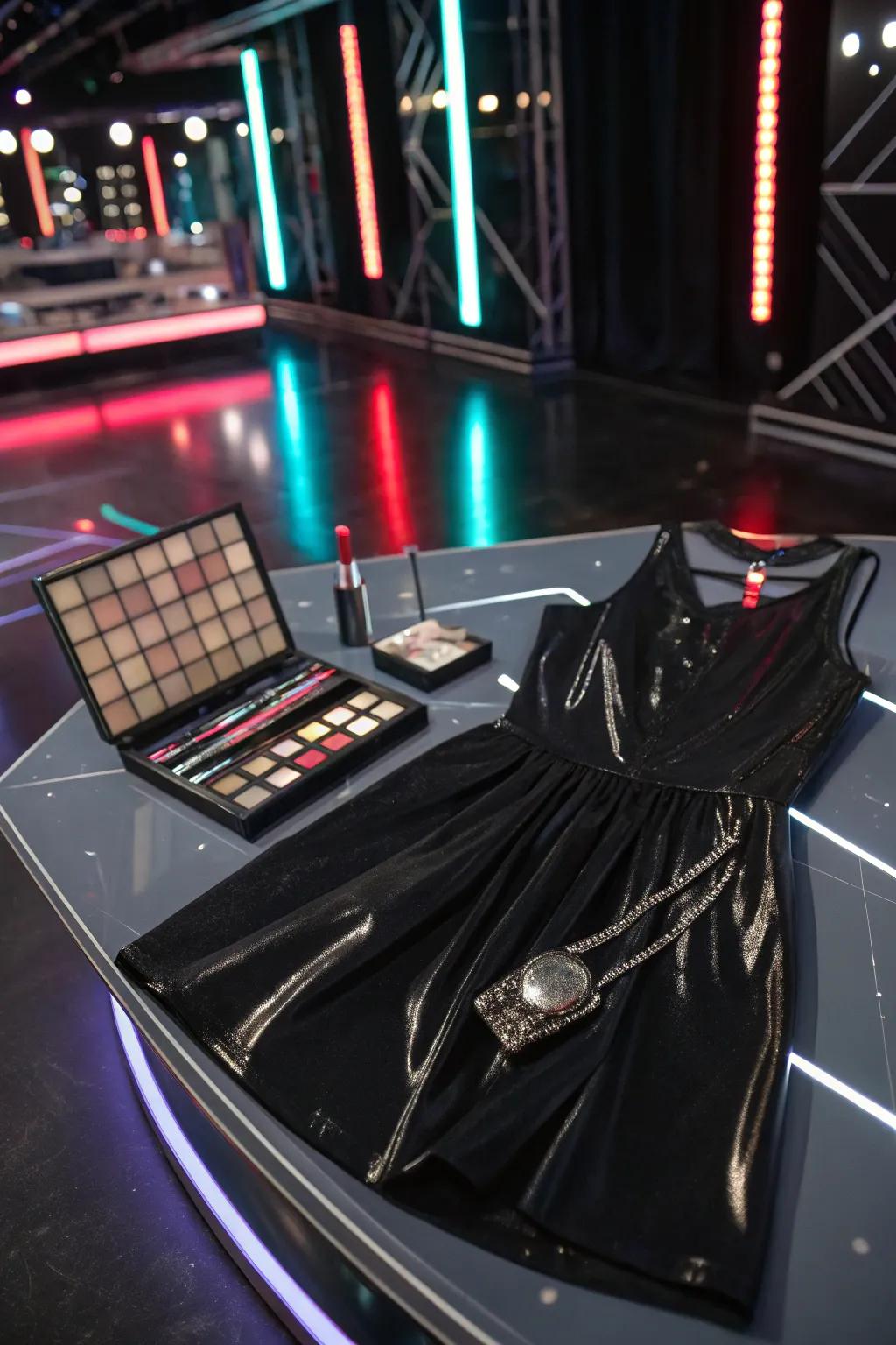 Beam into the party as a minimalist alien.