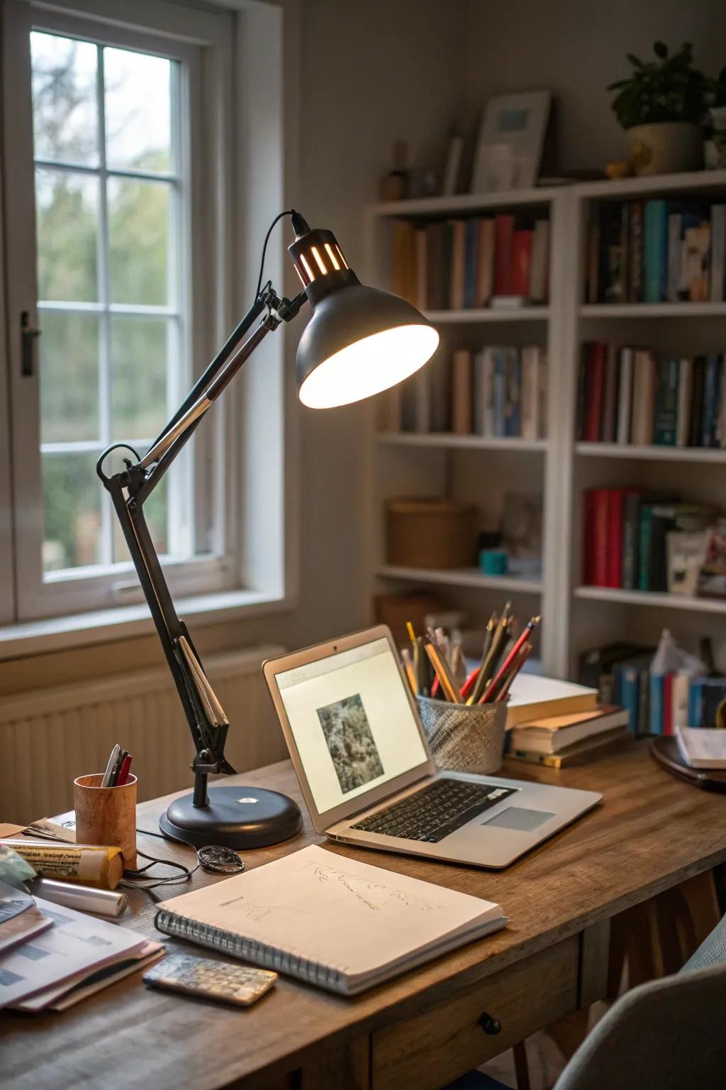 An innovative table lighting that illuminates with style.