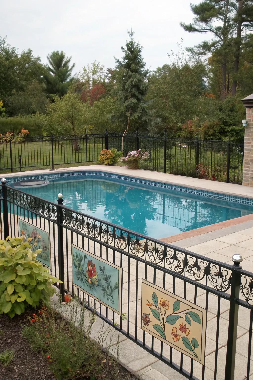 Bespoke layouts transform pool surrounds into artistic proclamations.