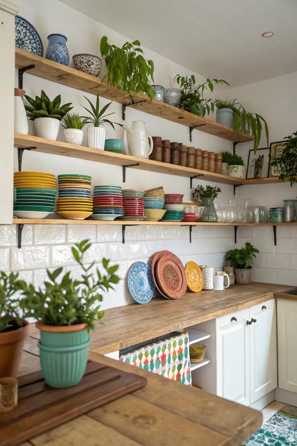 Ornamental racks combine functionality with aesthetic appeal.