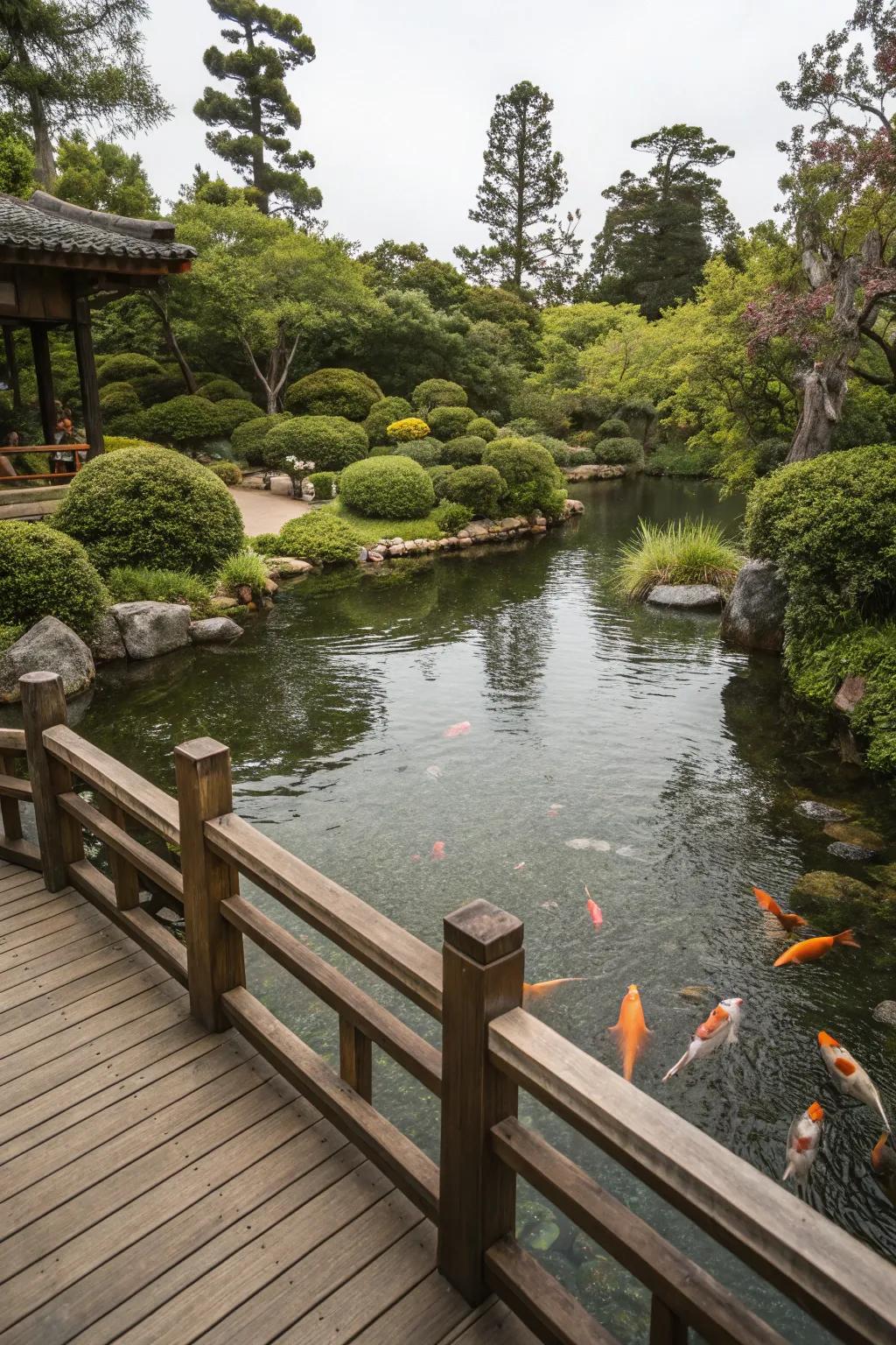 A viewing stage draws you nearer to your haven's marvels.