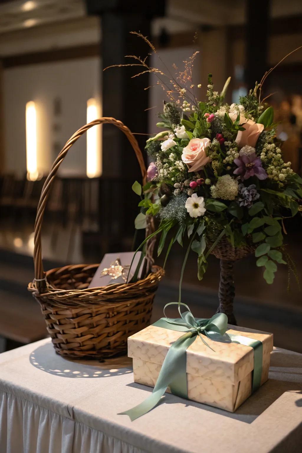 A mysterious May basket poised to astonish and enchant.