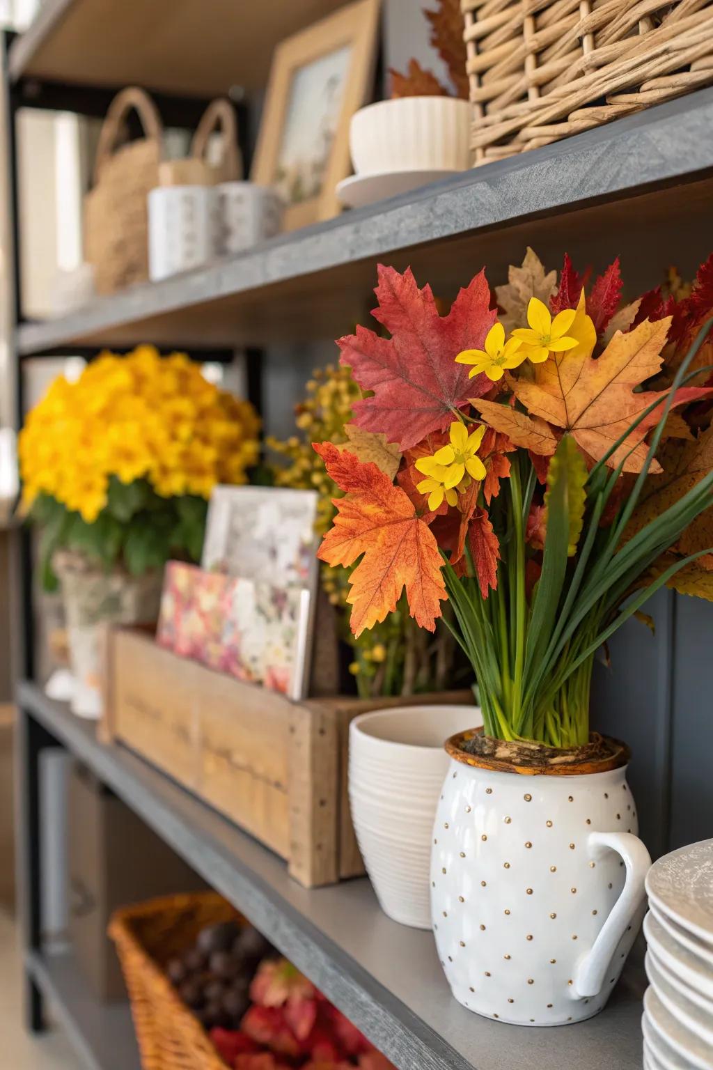 Revive your area with seasonal aesthetic changes.