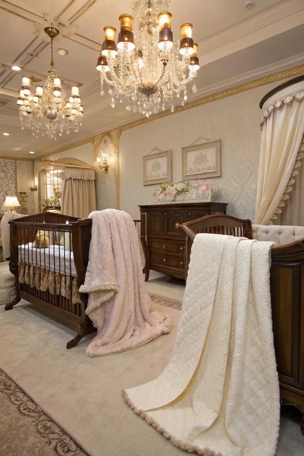 A nursery that embodies ageless refinement with timeless style.