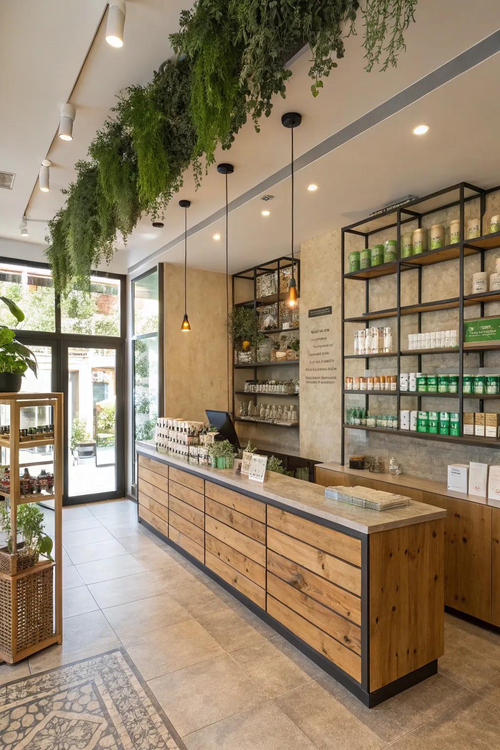 Eco-friendly drugstore designs for a sustainable operation