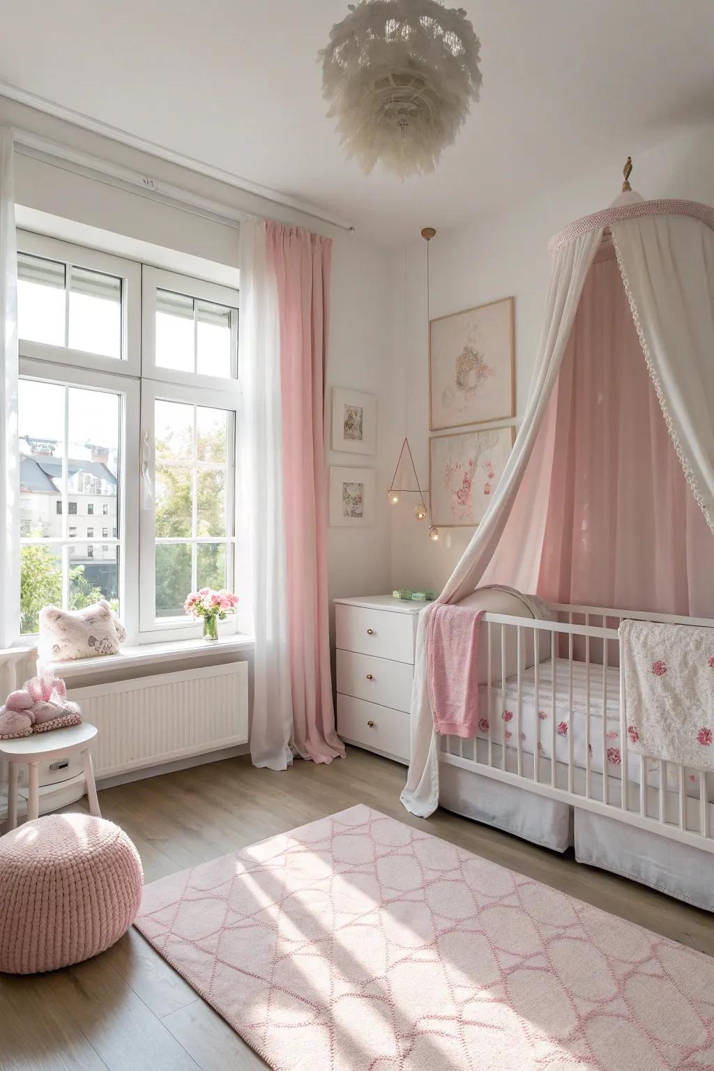Baby rose breeze creates a calm and refreshing room environment.