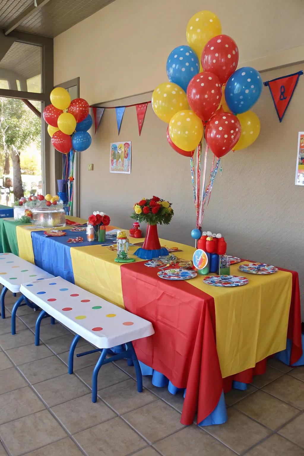 Achieve a unified appearance using themed table layouts.