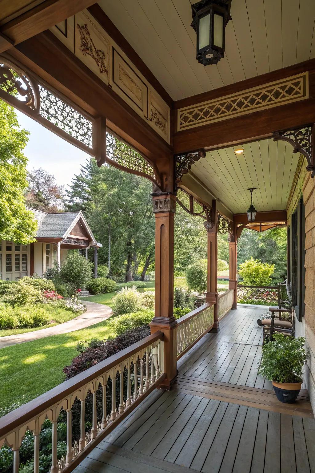 Subtle elegance with Craftsman style.
