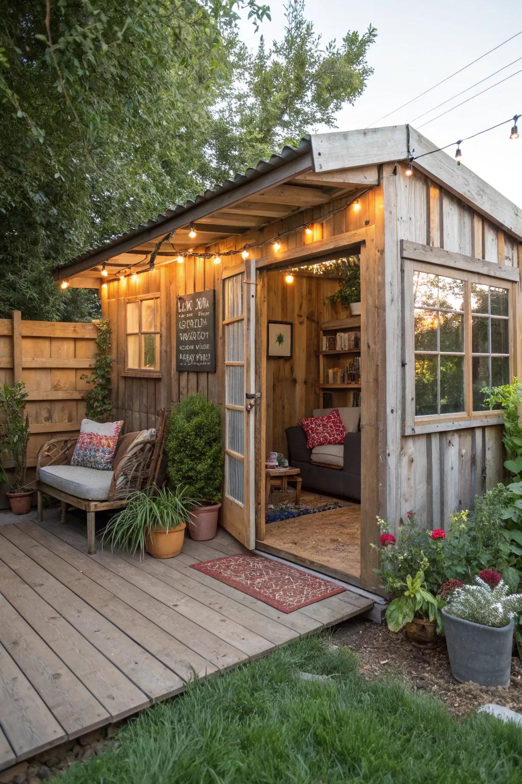 A sustainable area that cares for the environment.