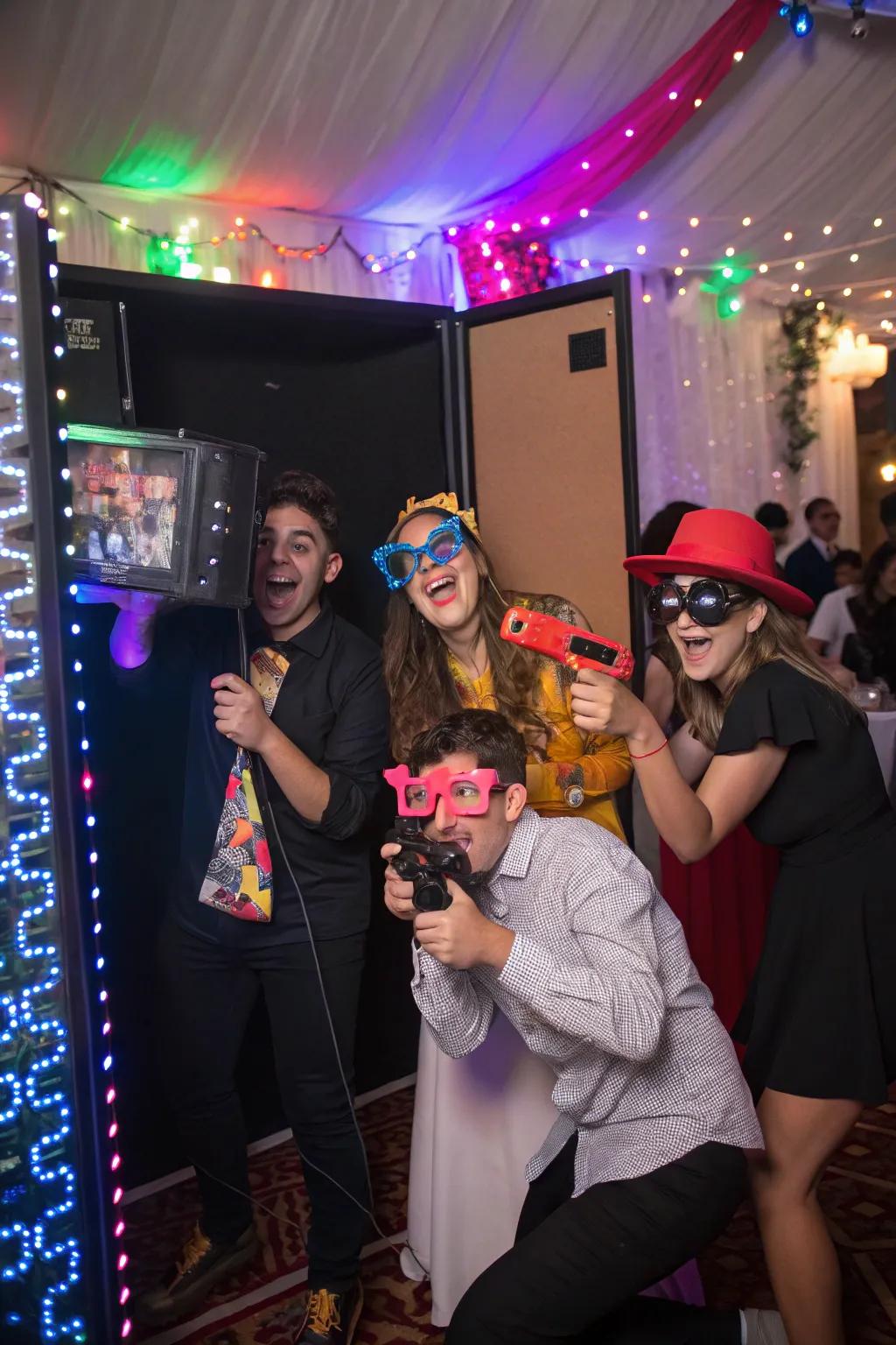 A snapshot corner ensures everyone captures fun memories.