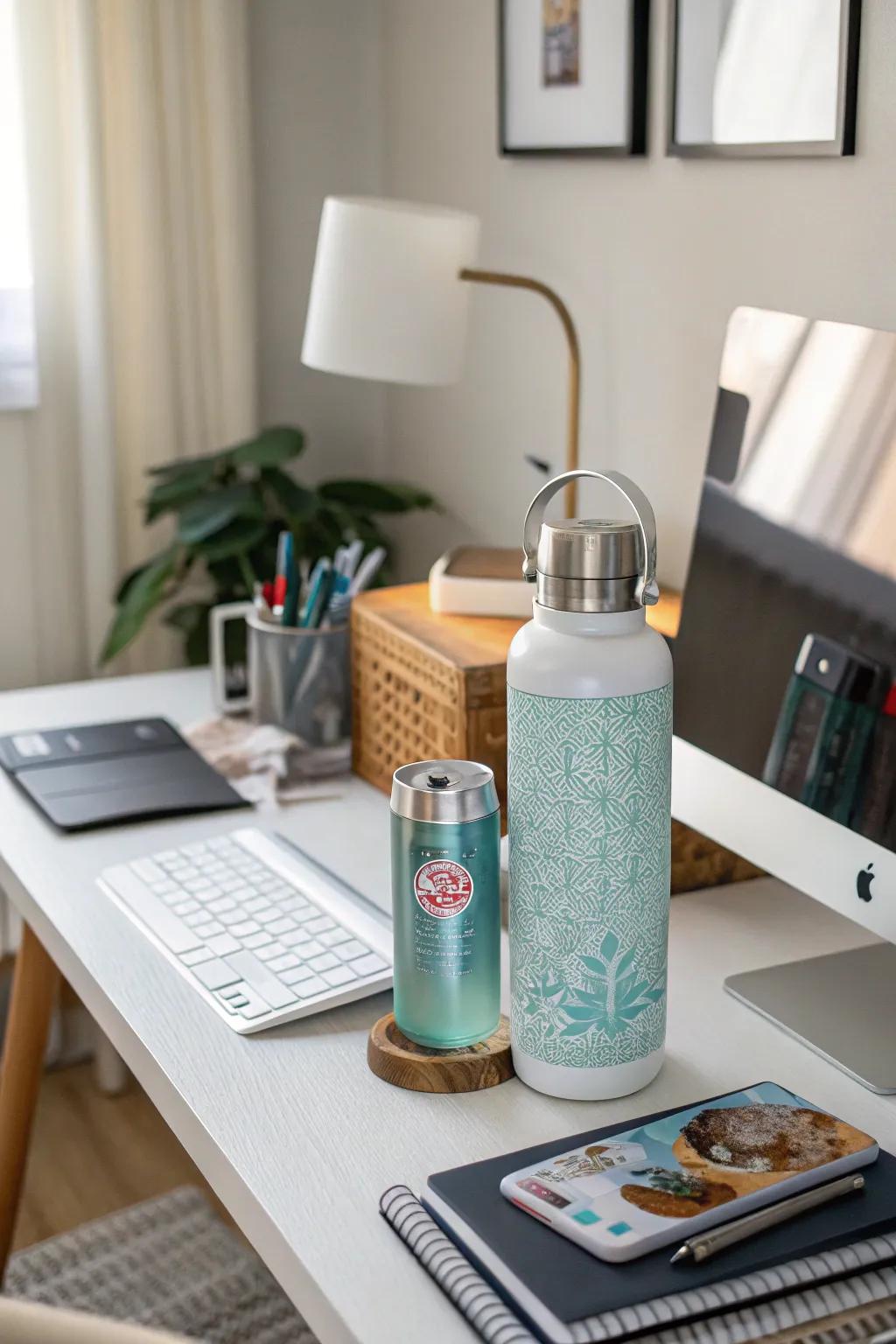 A drink station is an easy way to keep your energy up and stay sharp.