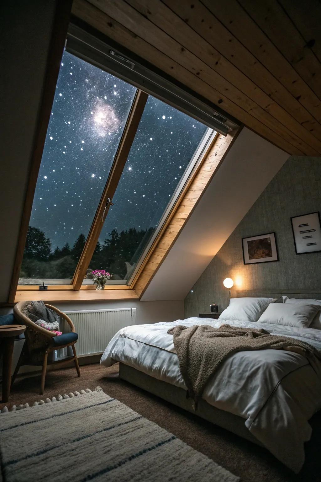 Skylights bring the magic of the celestial sphere into your personal space.