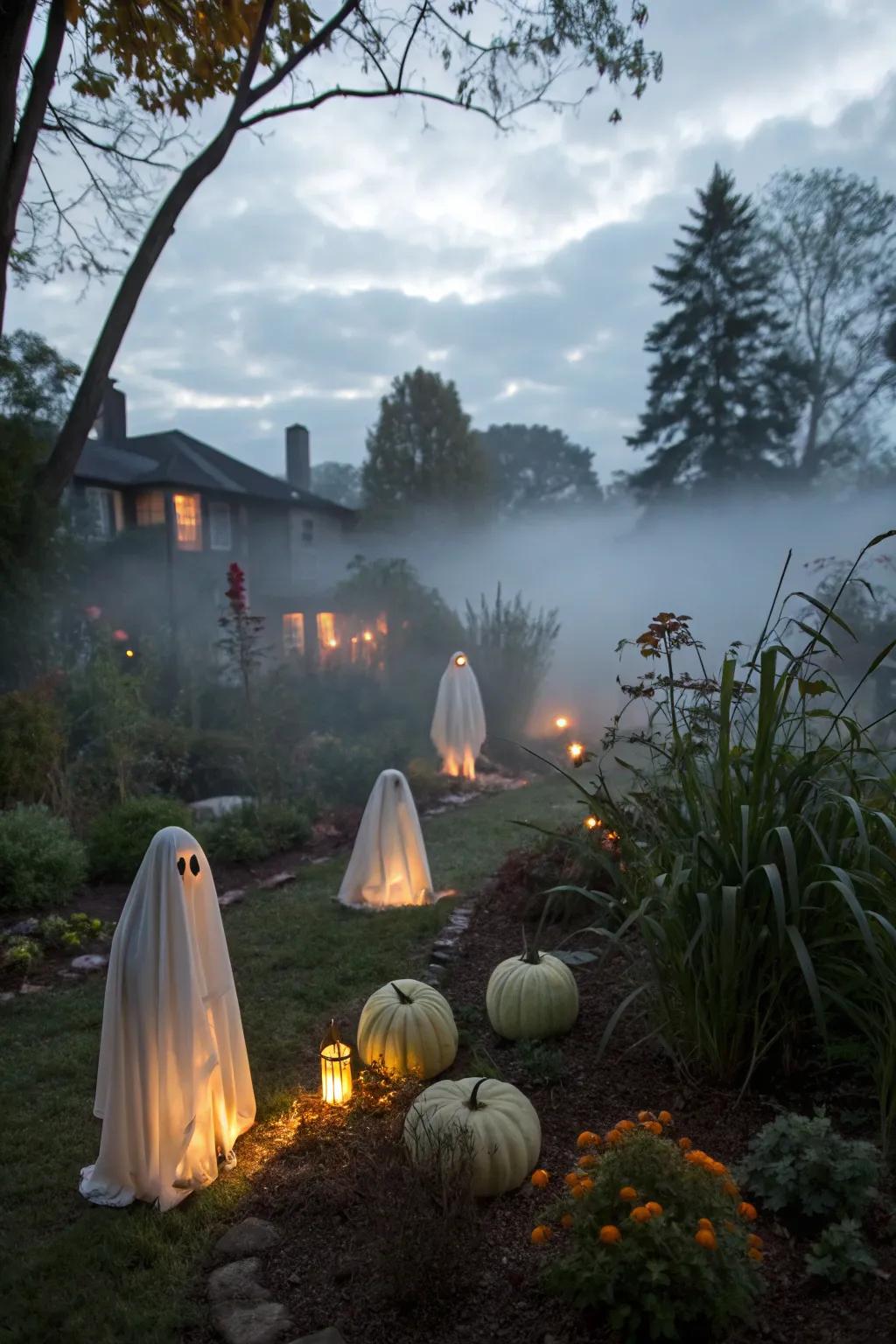 Haunted flora injects an ethereal touch into Holiday festivities.