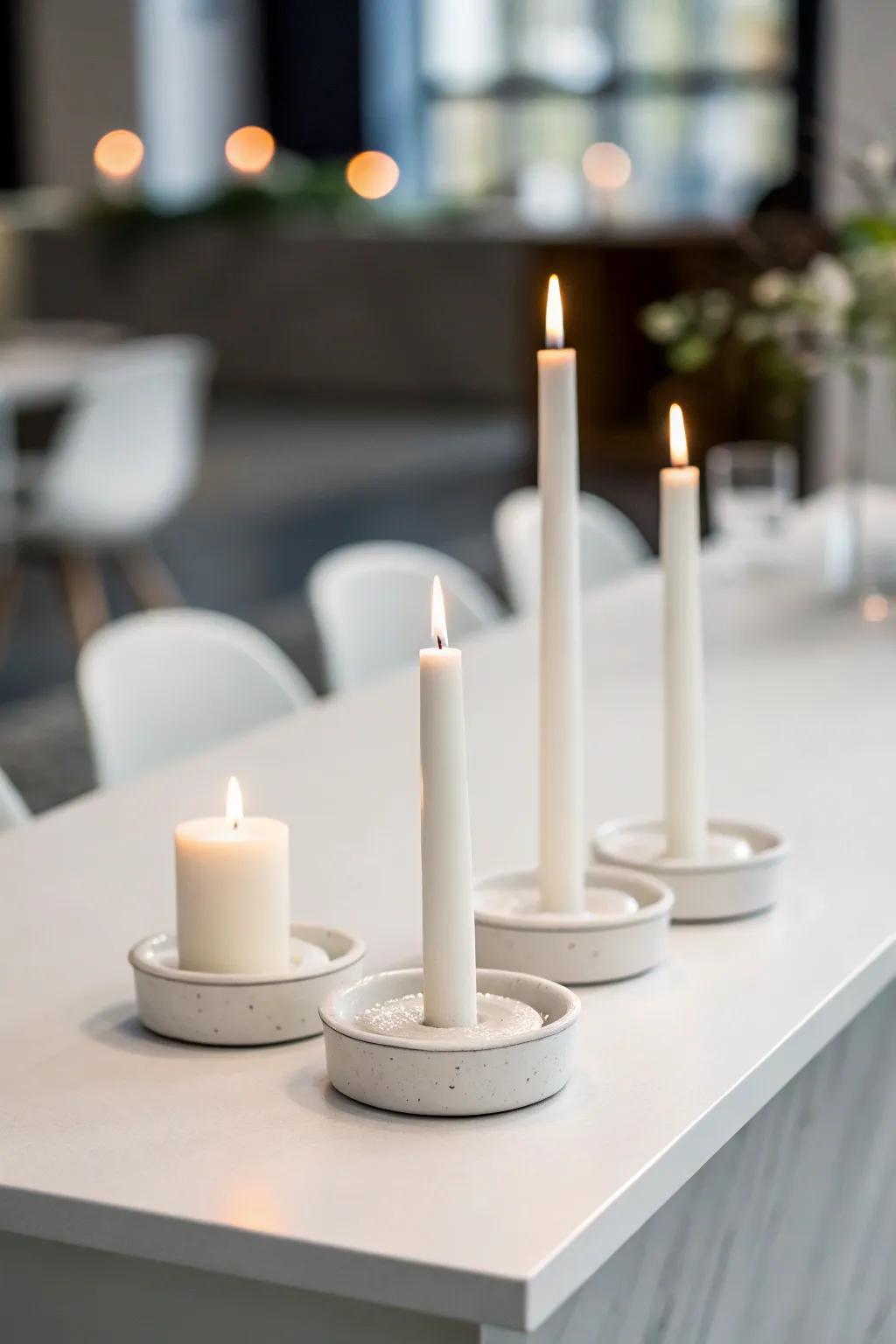 Sleek and modern minimalist light style.