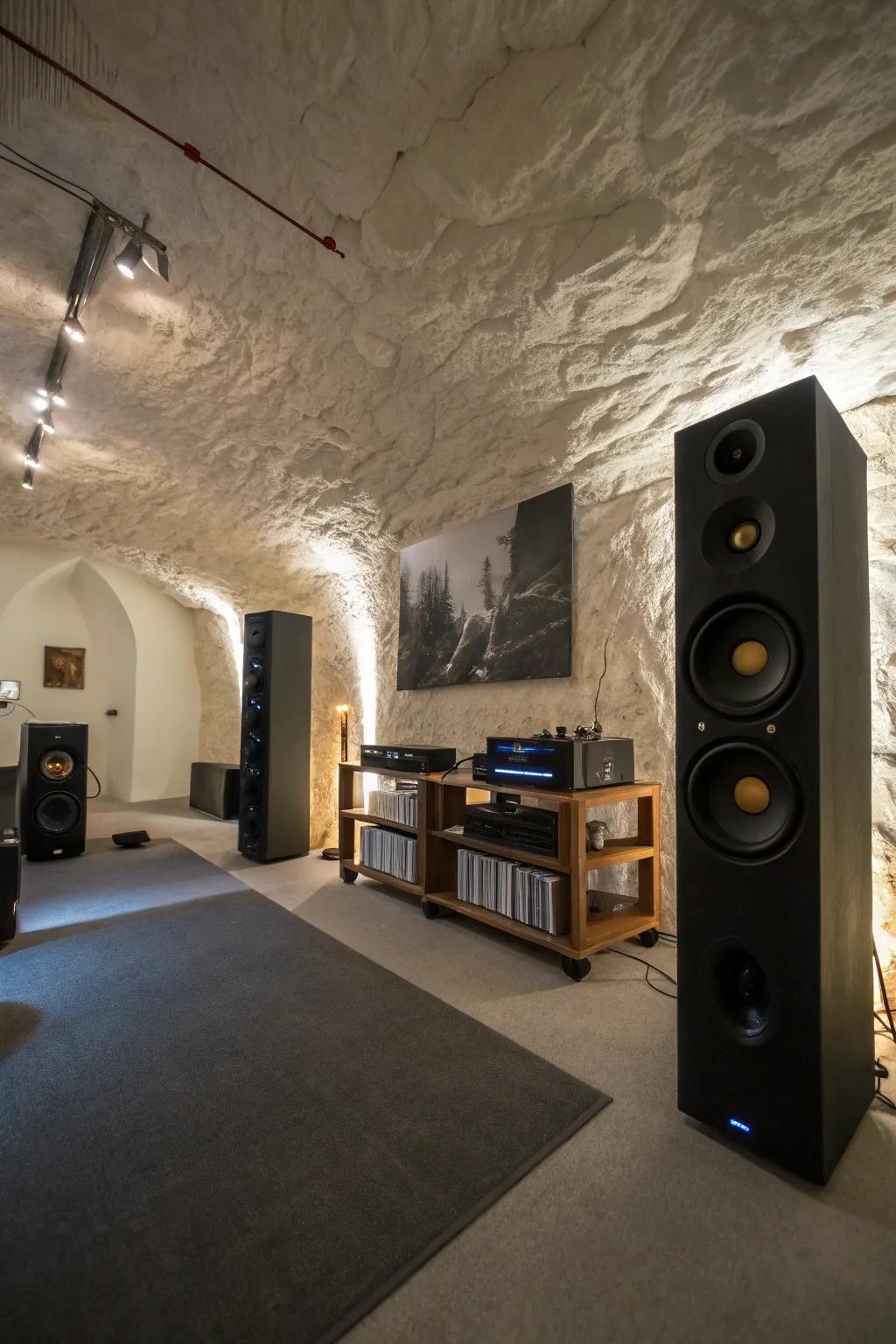 Sound-related components establish an immersive voyage.