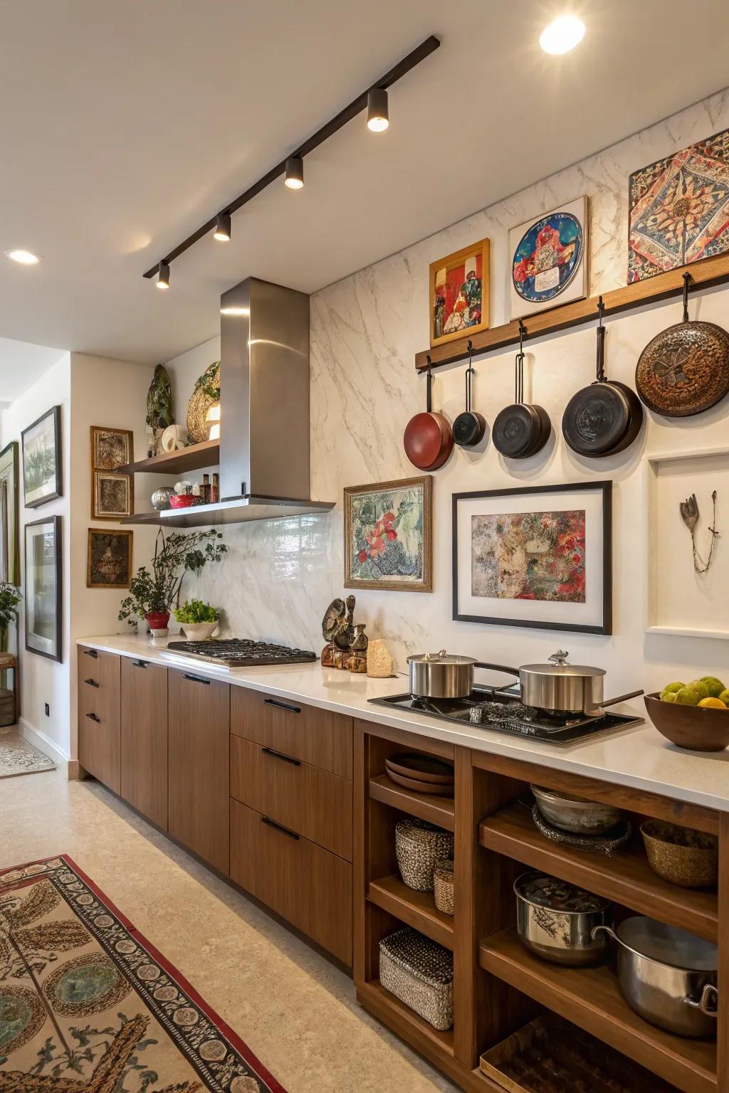 Customized decor details create a kitchen that feels uniquely yours.