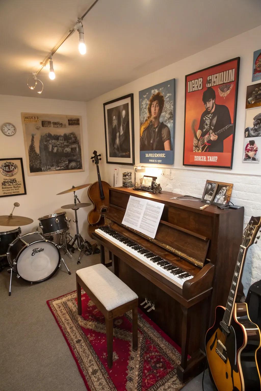 A themed room feels unified.