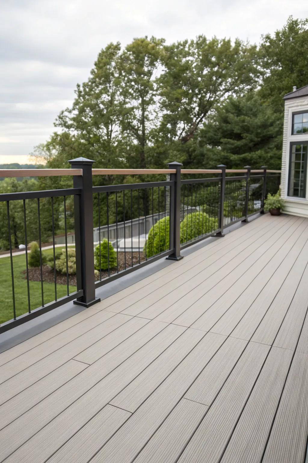 Innovative materials ensure your deck's longevity and style.