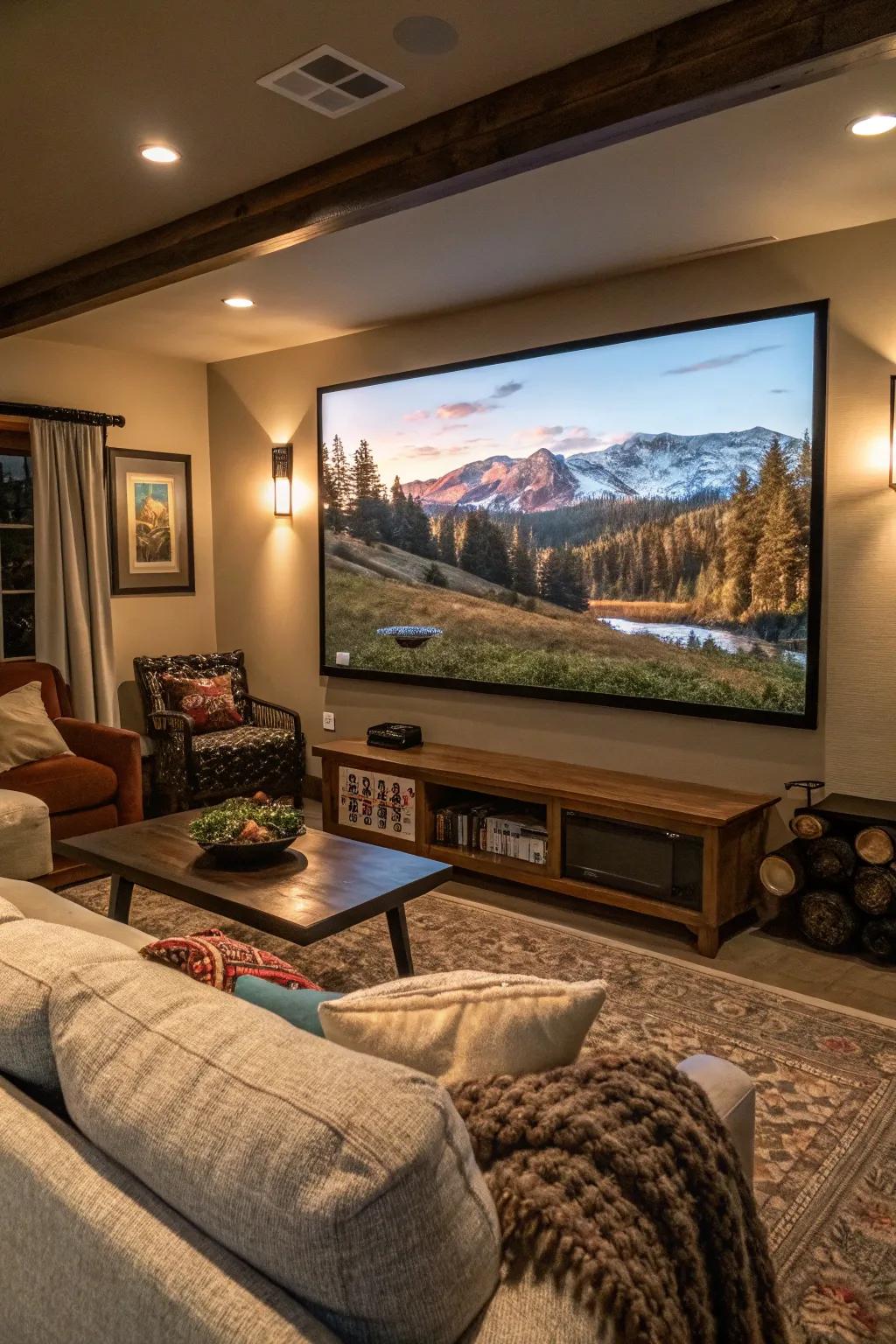 Large animated displays make a bold statement.