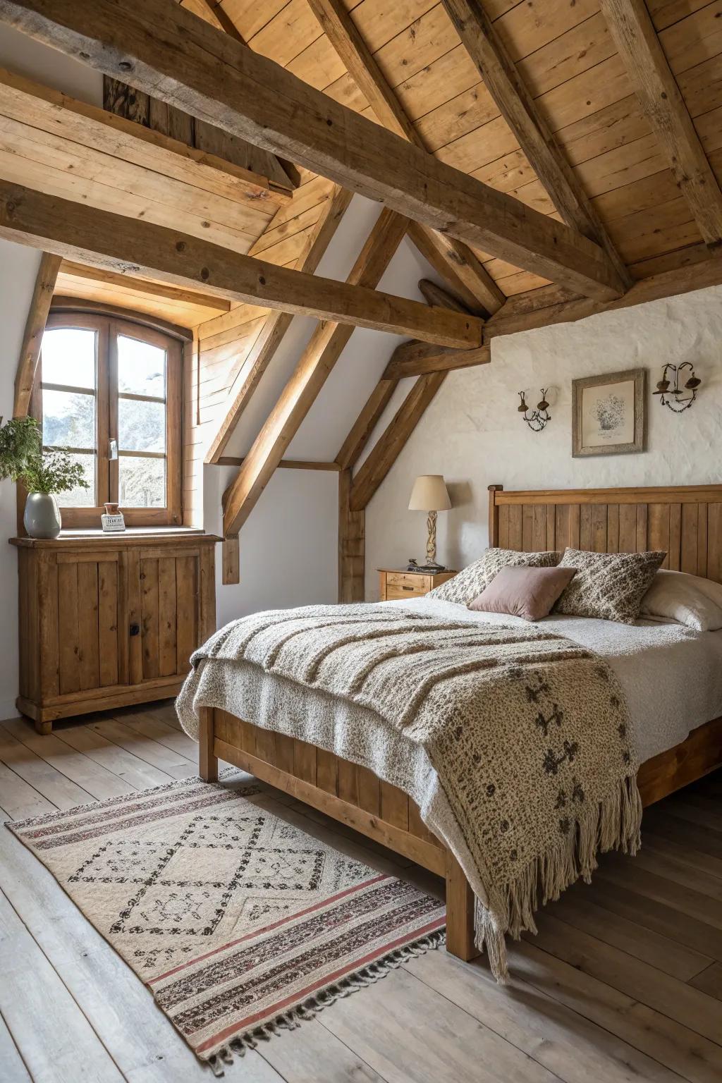 A country-style escape that feels cozy and inviting.