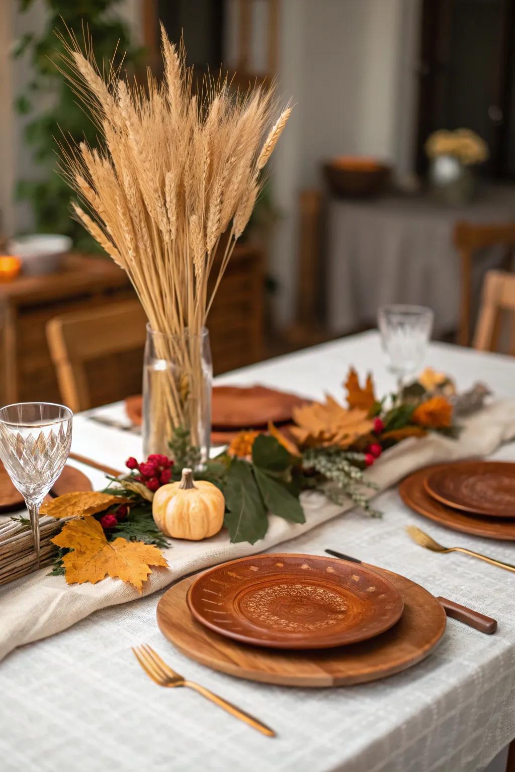 Arrangements with harvest inspiration transport a rich and authentic autumn sensation into your collectives.