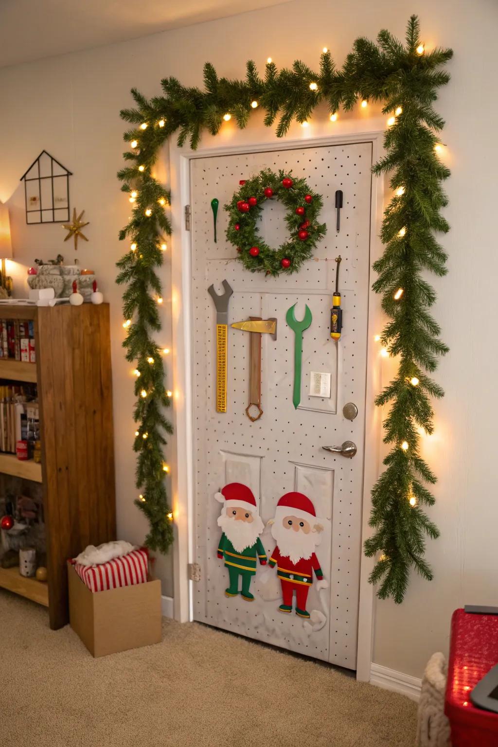 Santa's atelier injects a bustling and jubilant atmosphere into your holiday portal.