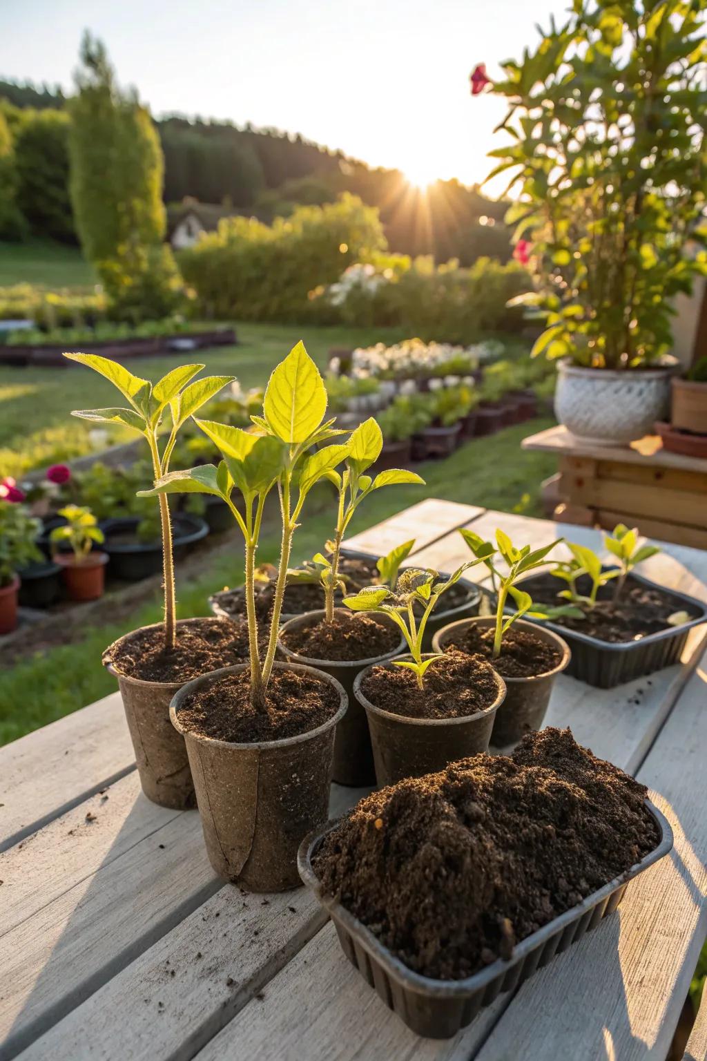Propagating from divisions is an economical approach to amplify your garden.