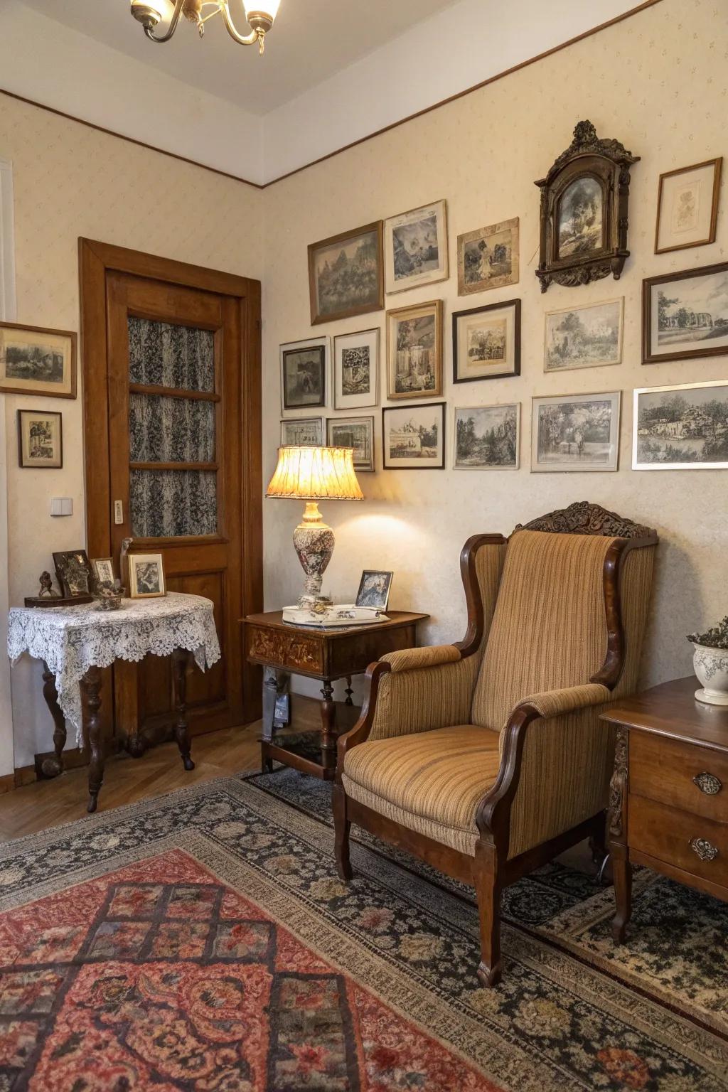 A guest house with classic decor, offering a timeless, charming ambiance.