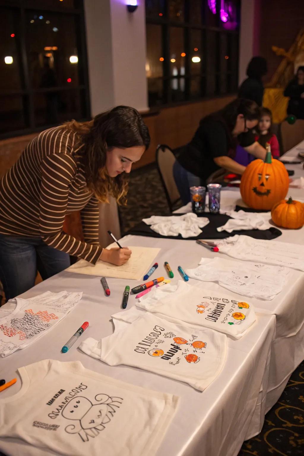 Onesie decorating adds a creative and personal touch to your baby shower.