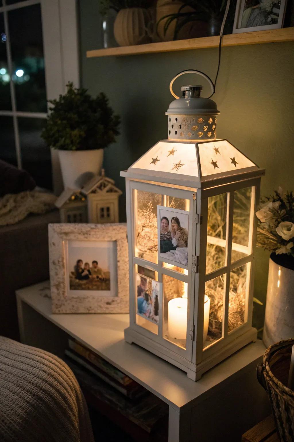 Personalize your lanterns through cherished family snapshots.