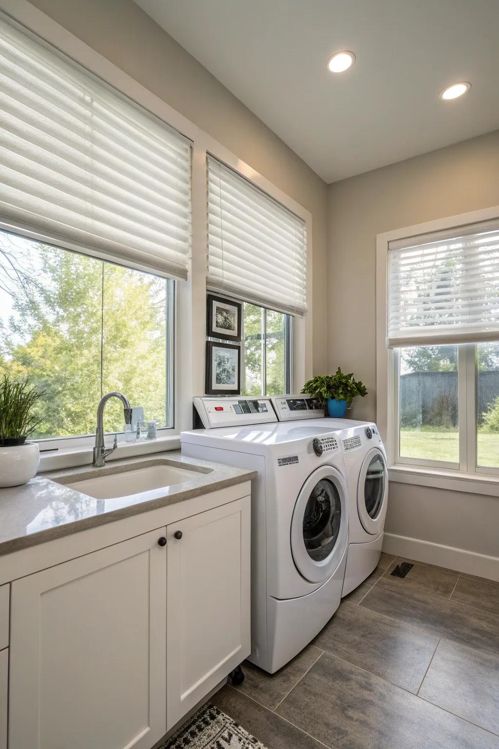Clever shutters offer convenience and contemporary appeal.