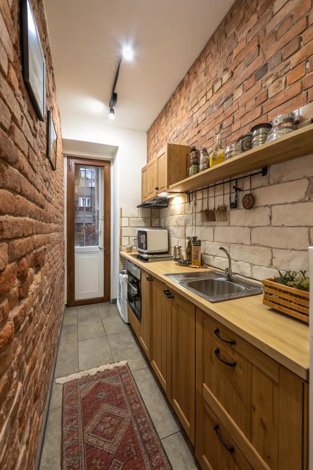 Textured components incorporate depth and warmth.