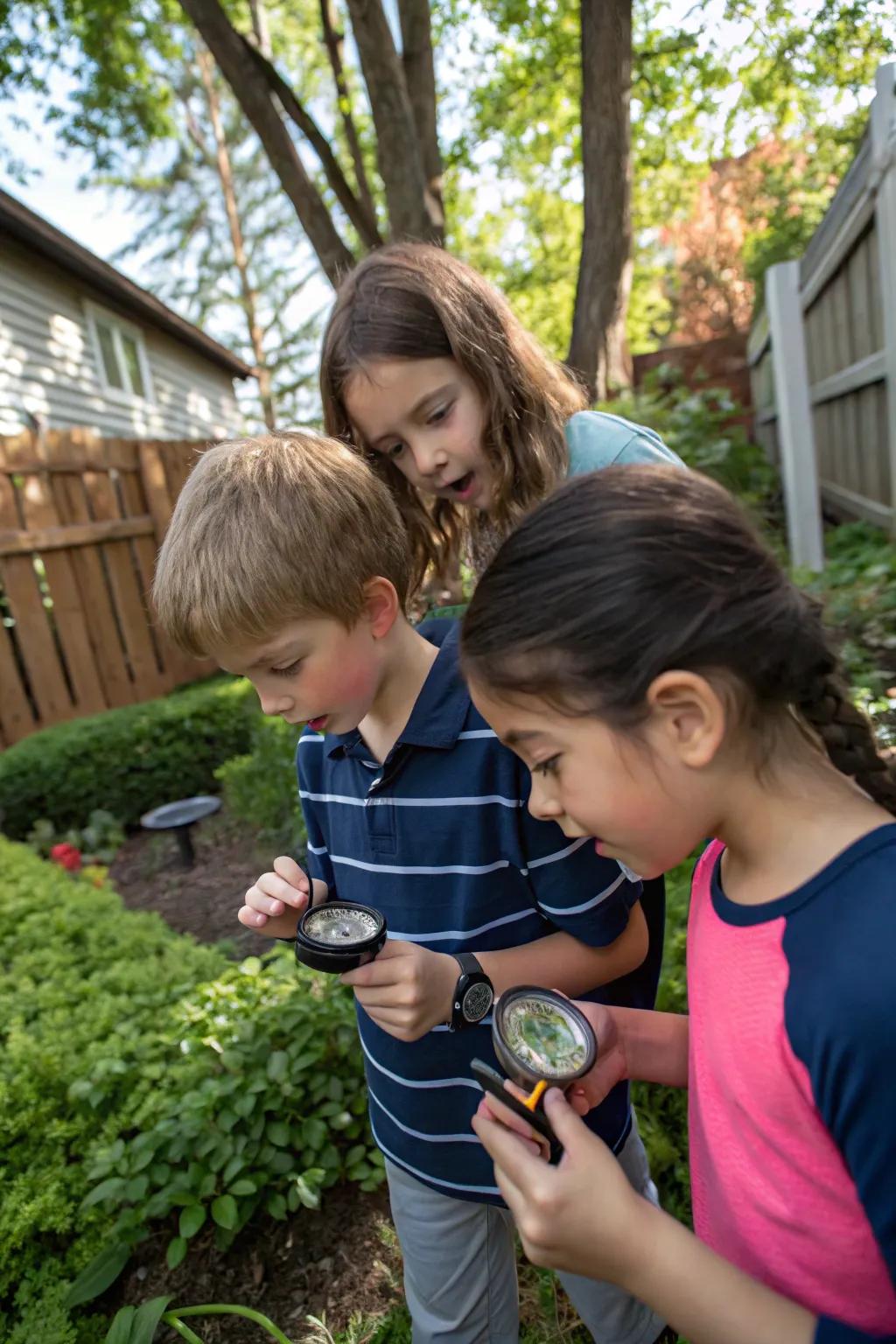 Compass treasure hunts turn play into exploration.