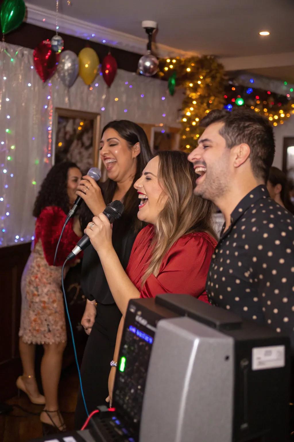 Vocalize your heart out with an amusing New Year's Eve harmonizing session.