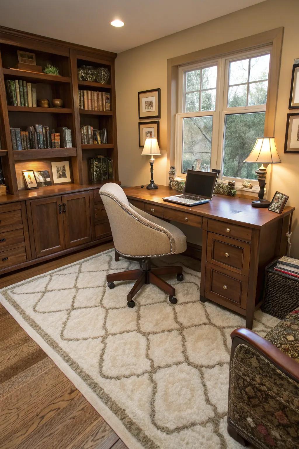 Enhance comfort through gentle flooring selections.