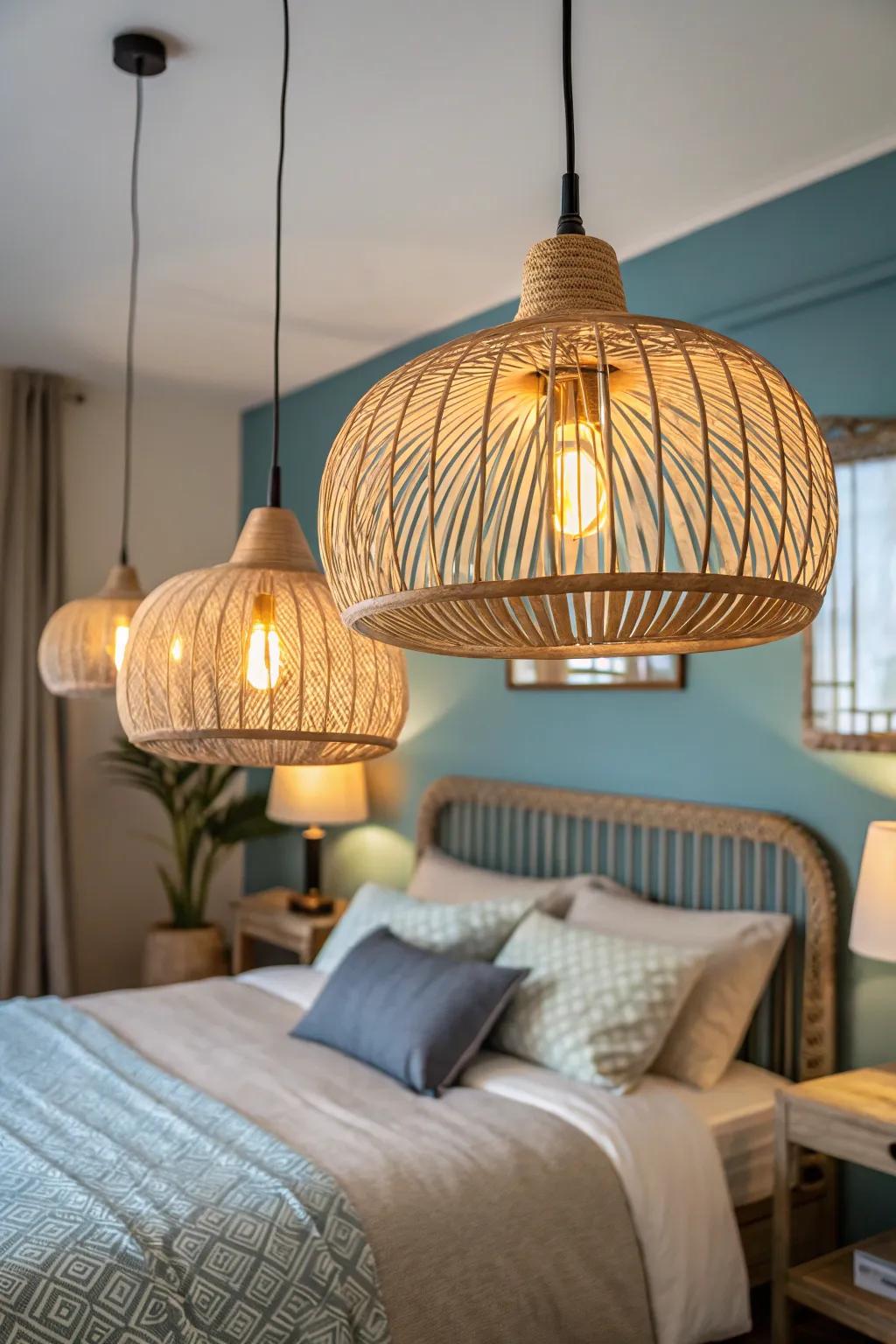 Bamboo fixtures: sustainable style.
