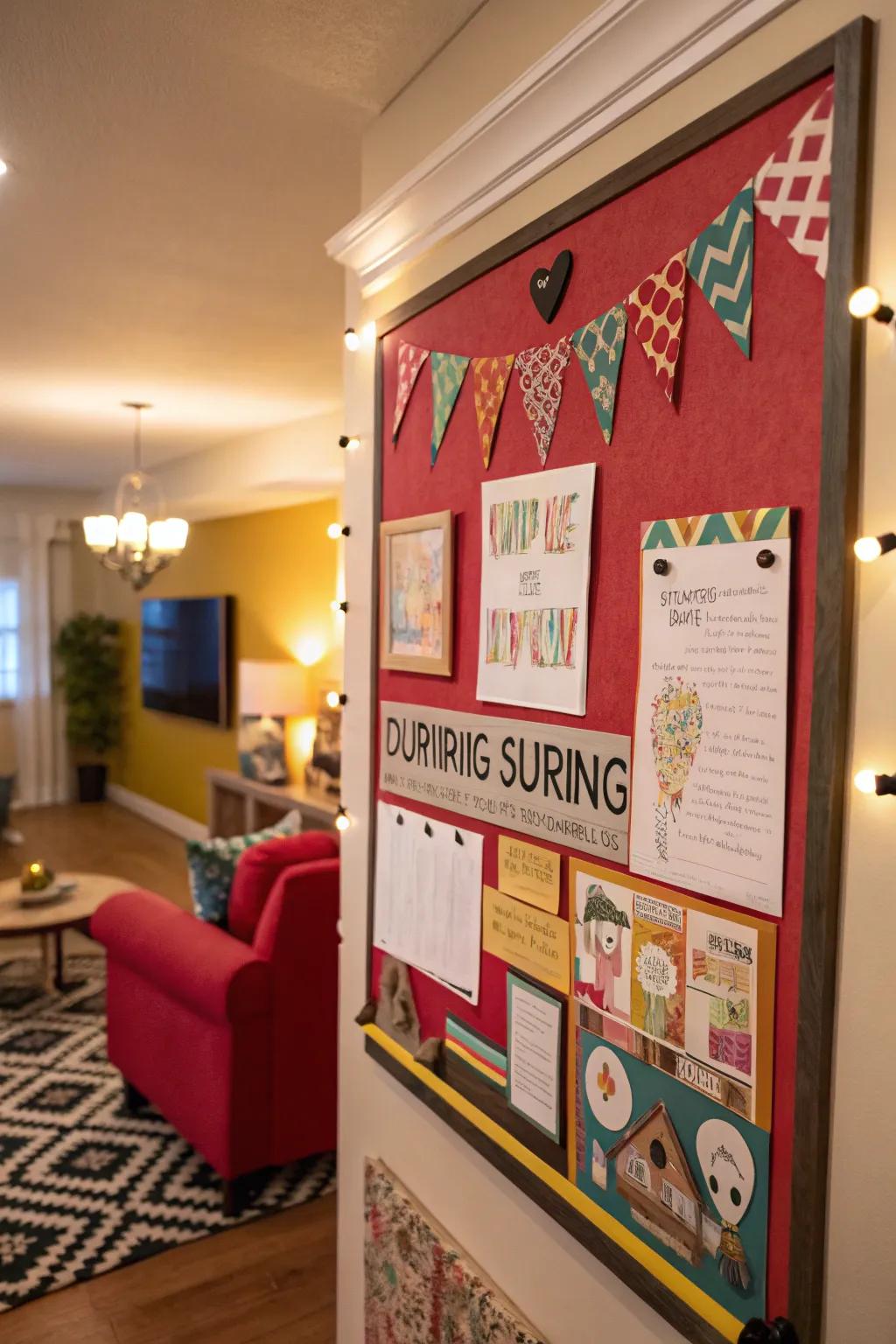 A captivating board that showcases surprising and unusual ideas.