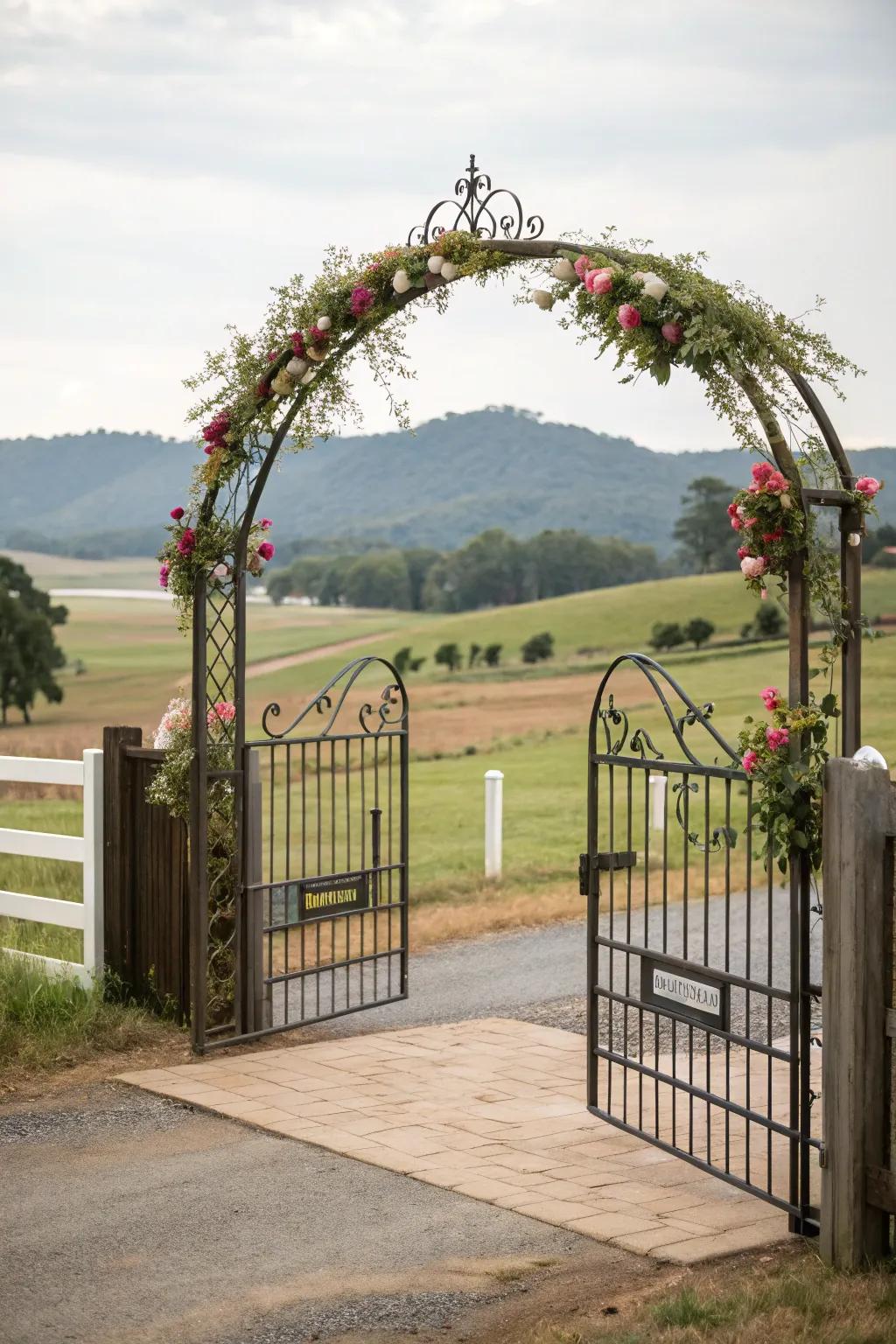 Functional barriers that harmonize panache and security.