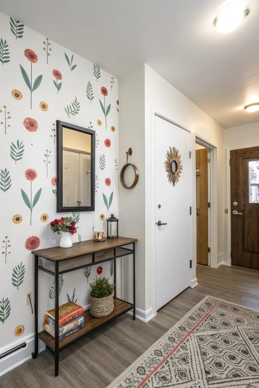 Create a great first impression using detachable decals.