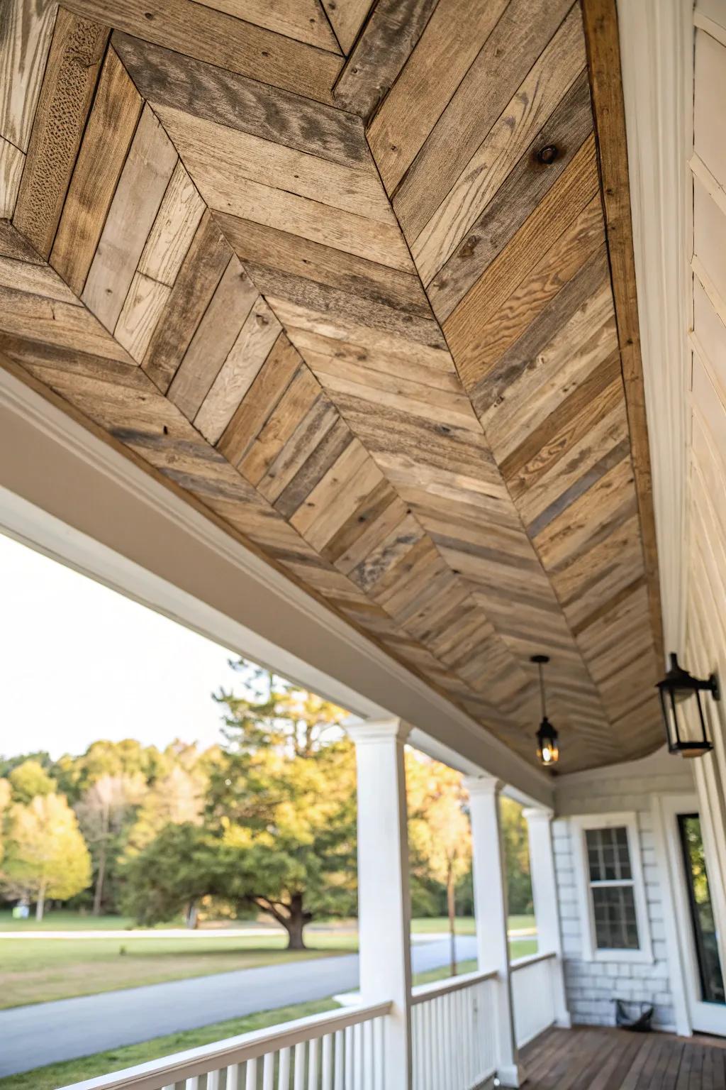 Zigzag arrangements introduce dynamic visual intrigue.