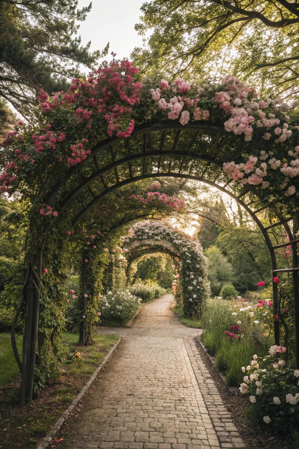 Craft romance with a charming bloom curve.
