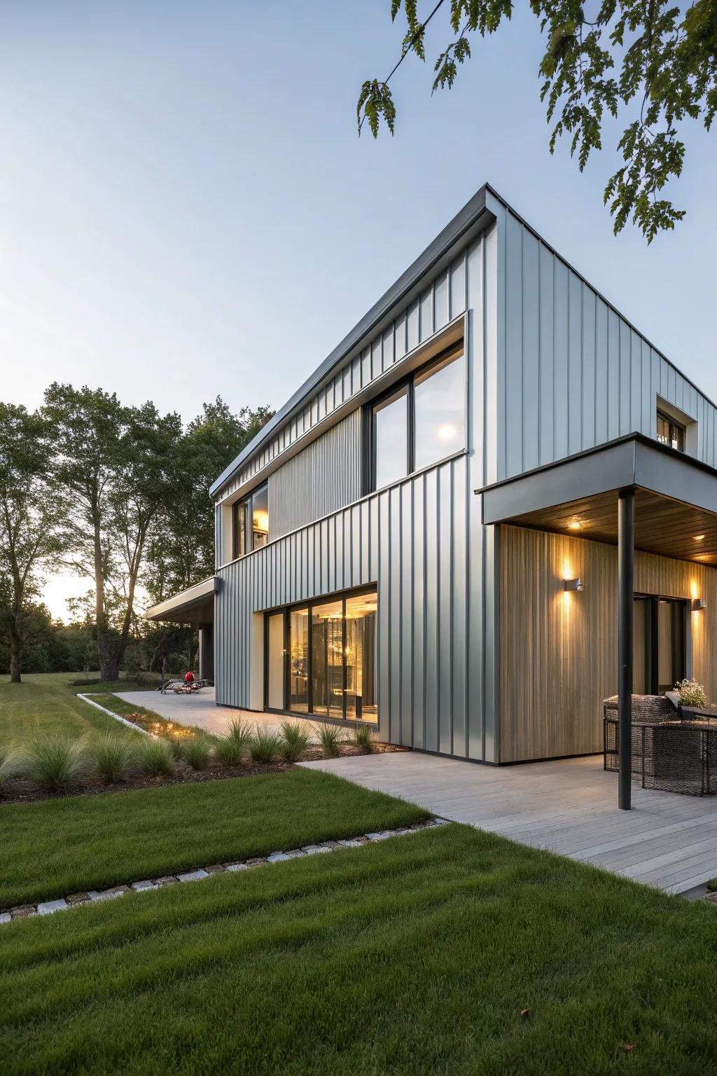 Metallic features add a modern edge.