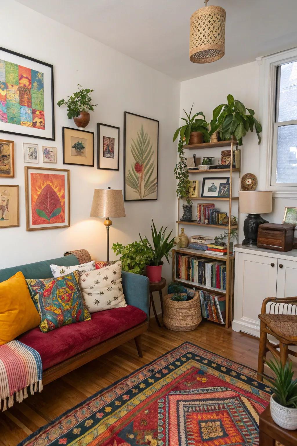 Personal accessories make your space unique.