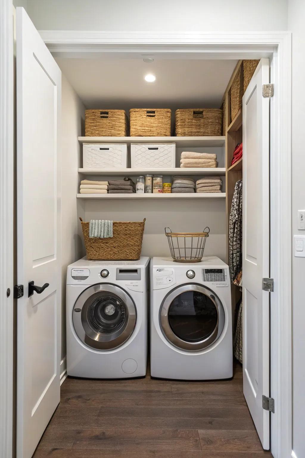 Small appliances make room for additional features.