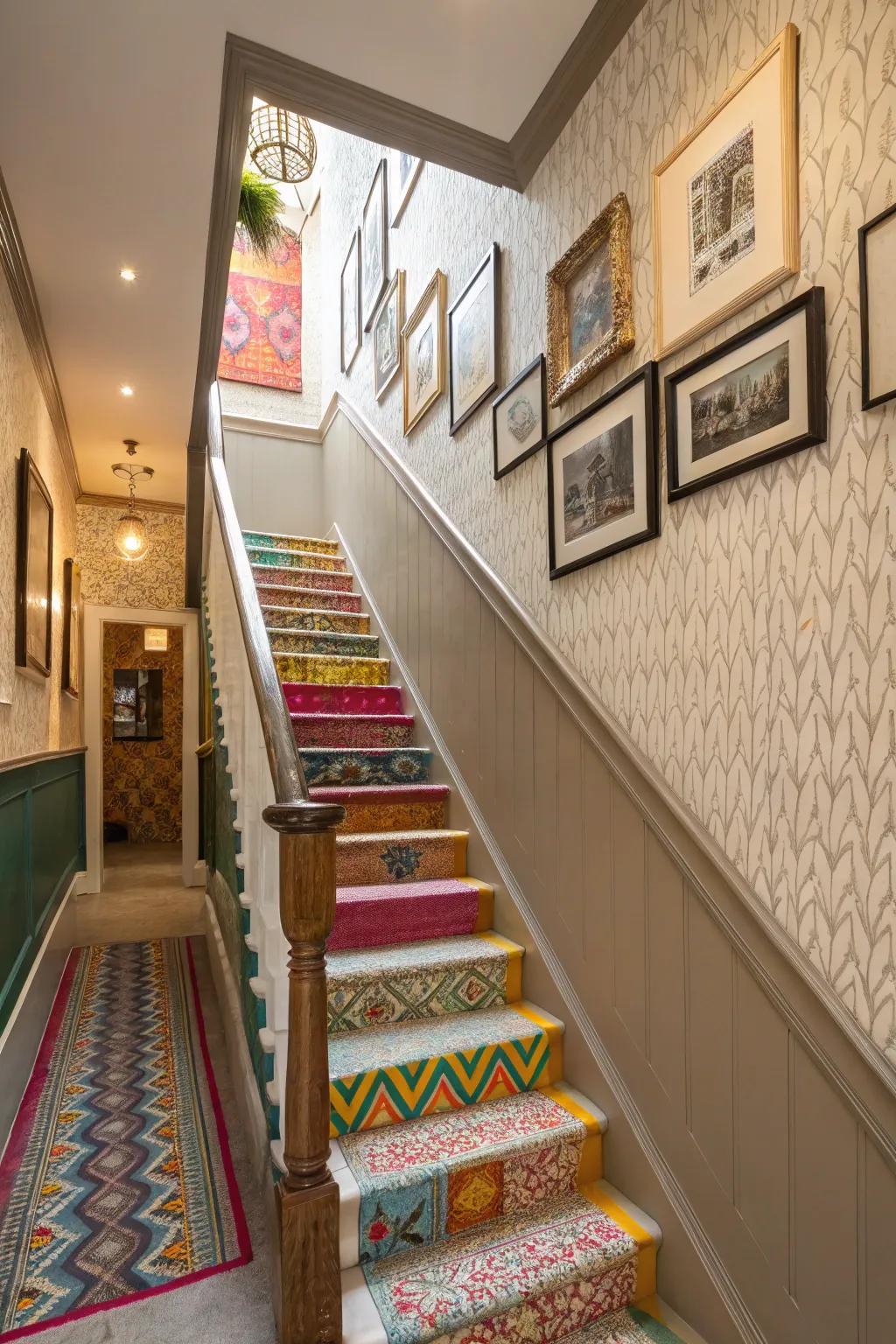 A mixed blend of trim styles allows for personal expression.