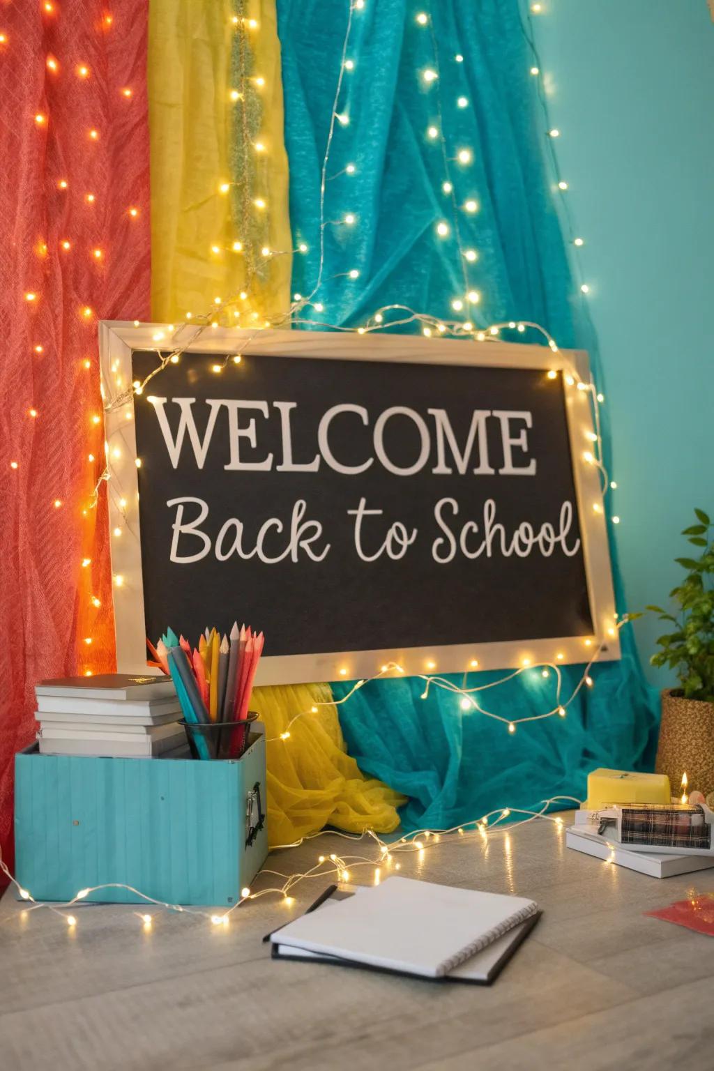 Warm up the learning space ambiance using illumination that calms and inspires.