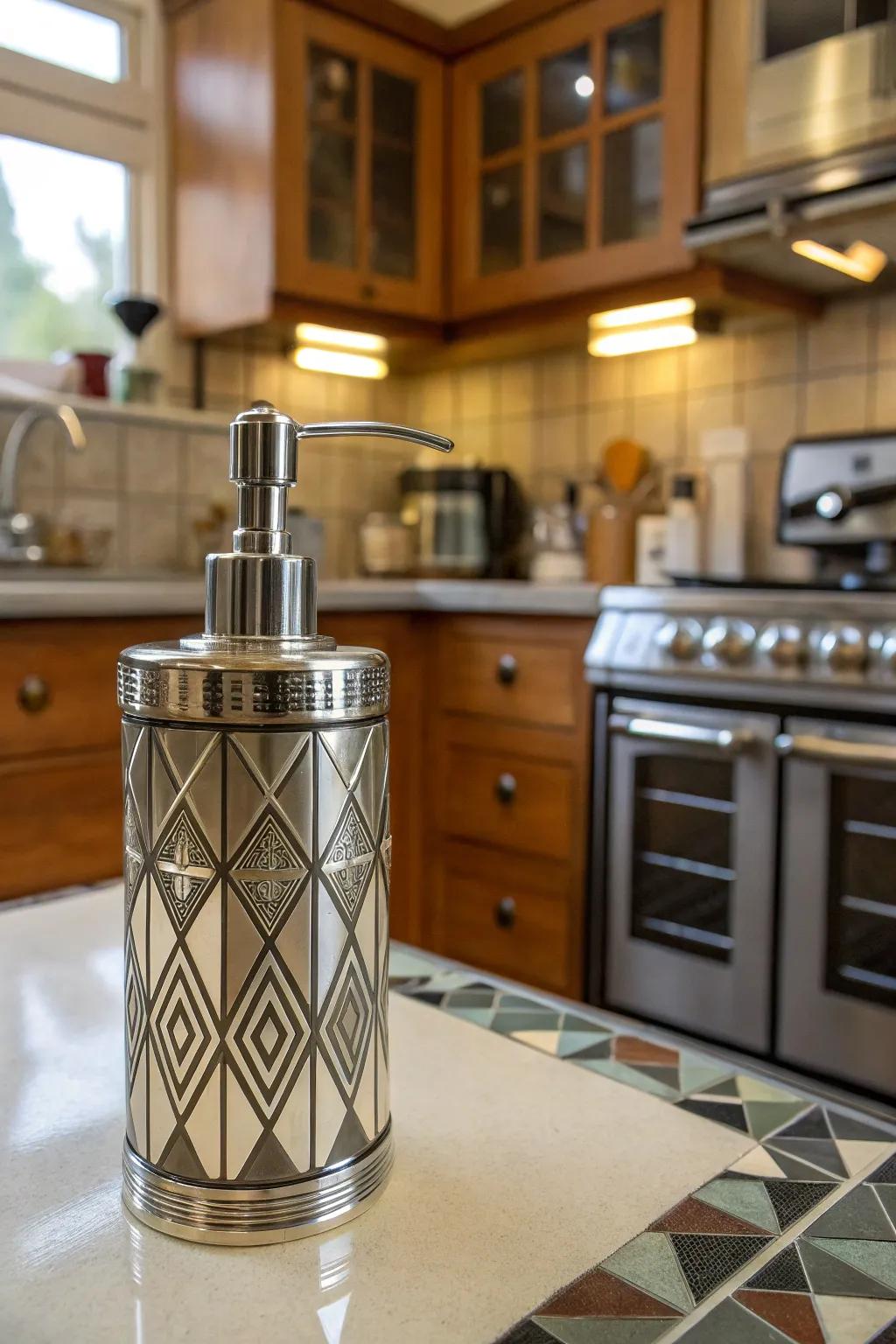 Fine Art Design dispensers inject glamour plus bold design.