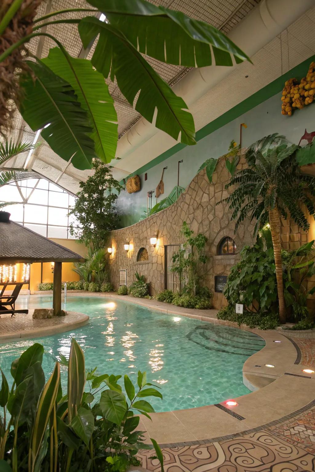 Set forth to discover a jungle world abundant with energetic vegetation and unusual designs.