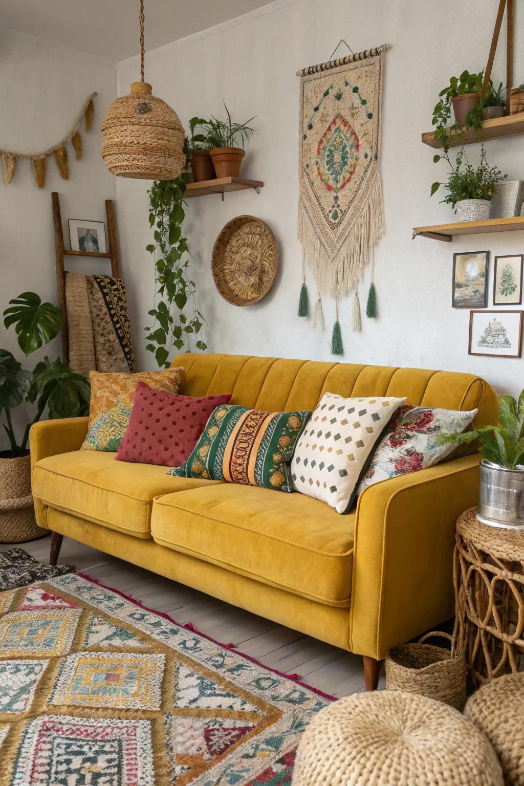Bohemian style offers vibrant and personal expression.